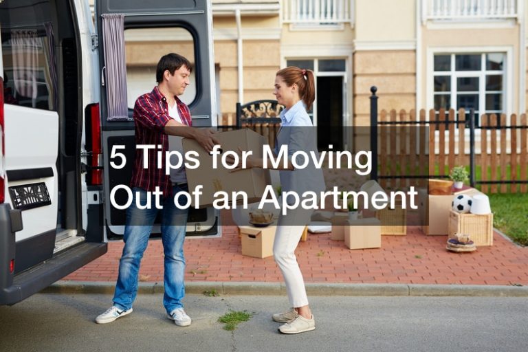 tips for moving out of an apartment